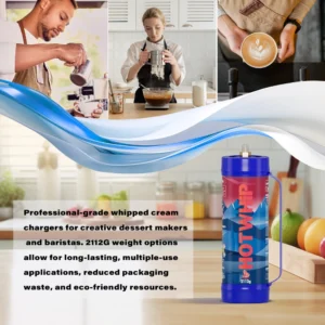 Alternative view of 2112gWhipped Tank Watermelon Flavor 3.3L Food Grade Whipped Cream Charger Cylinder