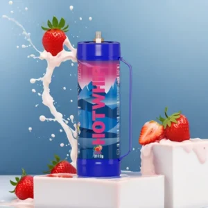 Alternative view of Whipped Cream Charger 3.3L/2112g Food Grade Tanks(Strawberry Flavor)- 9Pcs