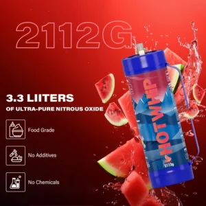 2112gWhipped Tank Watermelon Flavor 3.3L Food Grade Whipped Cream Charger Cylinder - Image 5
